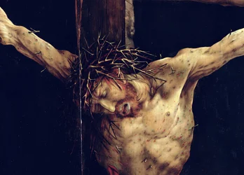Il volto di Cristo, dettaglio dalla Crocifissione dall